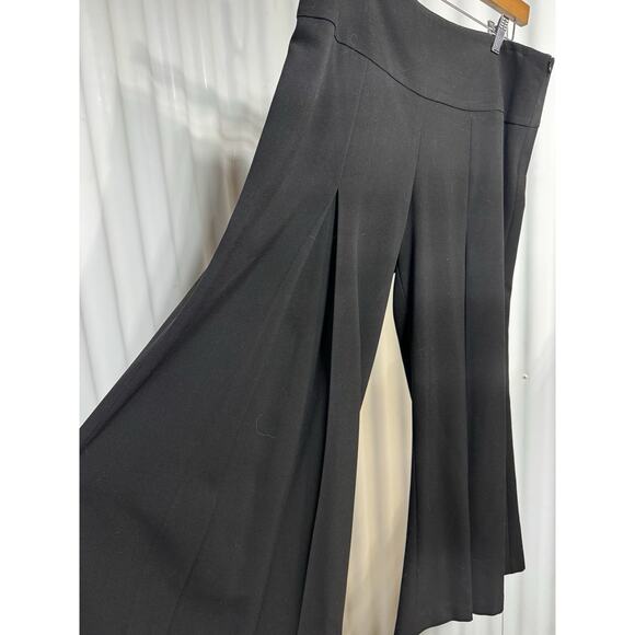 Margaret M Harem Leg Pants Black Sculptural Silhouette Office-to-Evening SZ 12 - Picture 10 of 10